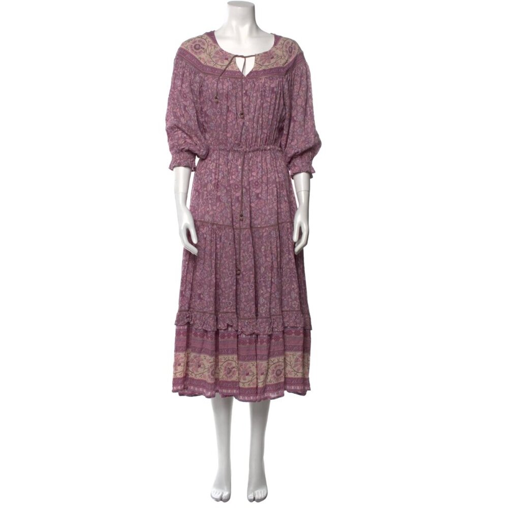 Spell & The Gypsy Collective Long Floral Print Dress
